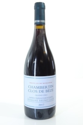 (1) 2017 Domaine Bruno Clair Chambertin Clos de Beze Grand Cru, Cote de Nuits [JR18] [JM98]