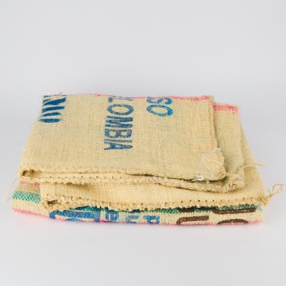 Two John Burton Coffee Sacks of Colombia