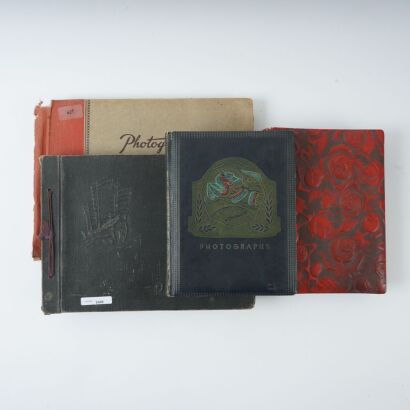 A Collection of Four Photography Albums