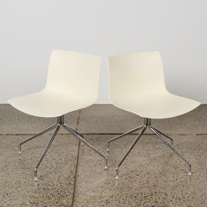 A Pair Of Catifa Chairs By Studio Lievore Altherr Molina For Arper