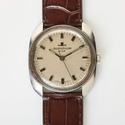 Stainless Steel, Jaeger-LeCoultre Club Mechanical Wristwatch, circa 1960-1970's