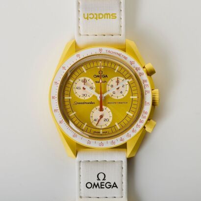 Swatch x OMEGA, MoonSwatch Bioceramic "Mission to the Sun" Wristwatch, circa 2022 - present