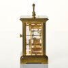 Brass, Matthew Norman for Tiffany & Co, Key-Wound Carriage Clock with Box, circa 1990-2000's - 4