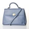 Balenciaga, Blue Leather Le Dix Cartable Satchel Bag