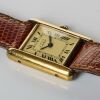 Vermeil Cartier, Must de Cartier Tank, Hand-wound Wristwatch, circa early 1980's - 3
