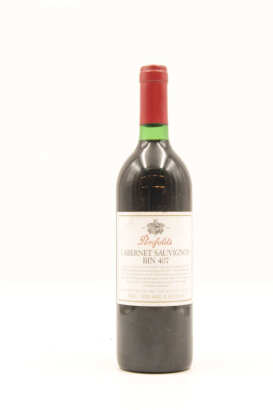 (1) 1996 Penfolds Bin 407 Cabernet Sauvignon, South Australia