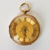 18ct Yellow Gold, W.Clarke & Sons, English Make, Key-Wound Open-faced Pocket Watch, circa 1876