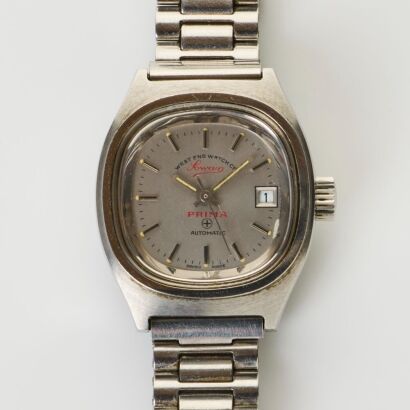 Stainless Steel, West End Watch Co, Sowar Prima, Automatic Wristwatch, circa 1960's