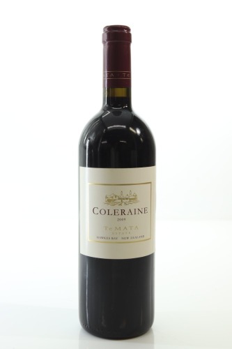 (1) 2009 Te Mata Estate Coleraine, Hawke's Bay