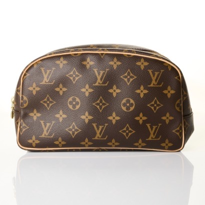 Louis Vuitton, Monogram Canvas Trousse Toilette Pouch 25