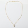 18ct Yellow Gold, 0.44ct Diamond Pendant on 43cm Chain - 2