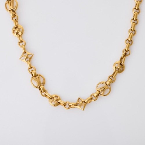 Louis Vuitton, 52cm Gold-Plated, Collier 'Crazy in Lock' Necklace