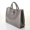 Longchamp, Grey Leather Tote Bag - 2