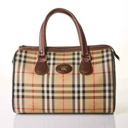 Burberry, Novacheck Boston Brown Bag