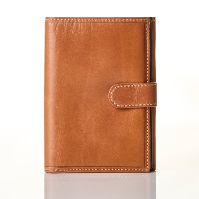 Loewe, Brown Leather Bifold Wallet with Box