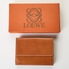 Loewe, Brown Leather Bifold Wallet with Box - 3