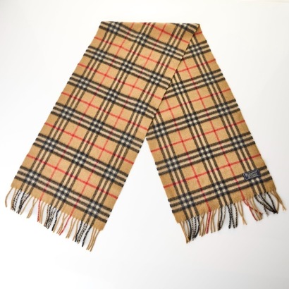 Burberry, 100% Cashmere Camel Scarf