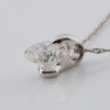 Platinum, 1.00ct Diamond Pendant on Chain - 2