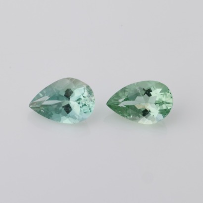 Loose, 1.96ct Mint Green, Matching Tourmaline Pair