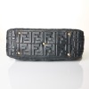 Fendi, Black Embossed Leather Tote Bag - 3