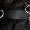 Fendi, Raffia Runaway Shopping Tote with Canvas Strap - 5