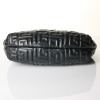 Balmain, Black Quilted Leather Hobo Shoulder Bag - 3