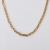 9ct Yellow Gold, 50cm Fancy Flat Link Chain