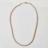 9ct Yellow Gold, 50cm Fancy Flat Link Chain - 2