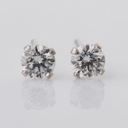 14ct White Gold, 0.26ct Diamond Stud Earrings