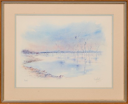 A Signed "Karina'"Painting By Chrystal Wynn