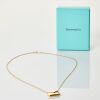 Tiffany & Co, 50cm, 18ct Yellow Gold / Sterling Silver, 'Sweet Nothings' Envelope Pendant Necklace with Box - 4