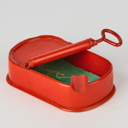 A Vintage Sardine Can Ashtray