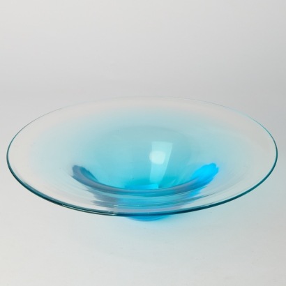 A Large Spherical Glass Bowl