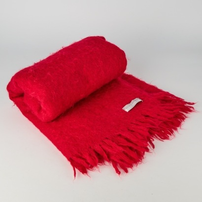 A Windermere New Zealand Mohair Rug by Masterweave Textiles