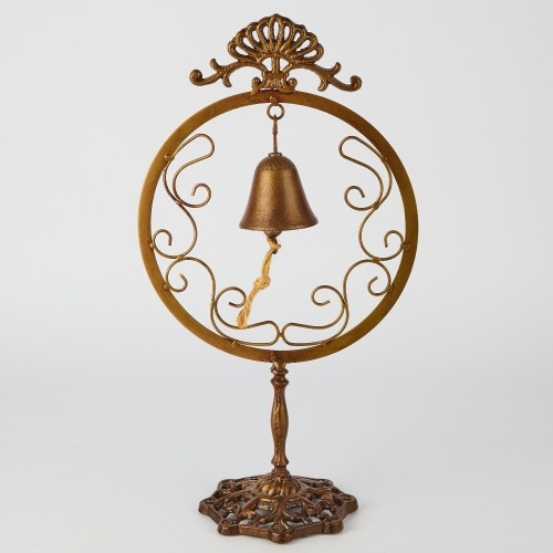 A Vintage Free Standing Bell
