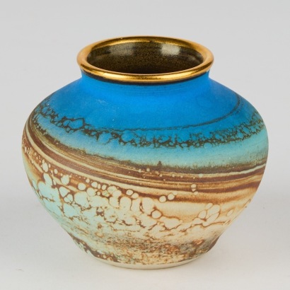 A Small Hand-crafted Studio Pottery Vase, Australia