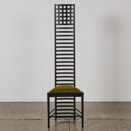 A Charles Rennie Mackintosh Hill House Ladder Back Chair