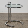 An Eileen Gray Adjustable Table E 1027' Side Table made by ClassiCon and authorised by Aram Design - 2