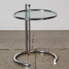 An Eileen Gray Adjustable Table E 1027' Side Table made by ClassiCon and authorised by Aram Design - 3