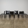 A Set of Six Mario Bellini Cab 412 Dining Chairs By Cassina - 3