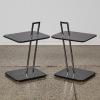 A Pair of Eileen Gray Occasional Tables Under license by Classicon