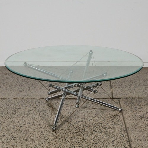 A Theodore Waddell 714 Tensegrity Coffee Table for Cassina