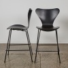 A Pair of Arne Jacobsen Series 7 Bar Stools - 2