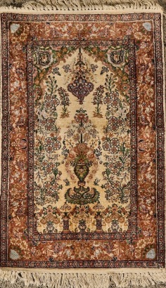 A Kashmiri Hand Knotted Rug