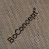 A BoConcept Red Leather Chair and Ottoman - 3