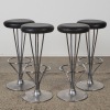 A Set Of Four Piet Hein Bar Stools For Fritz Hansen, Denmark 1985