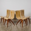A Set of Four Vans Os Culemborg Swing Dining Chairs 1950s - 2