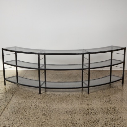 A Semi Circular Shelving Unit