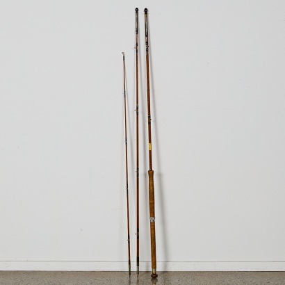 A Three Piece JS Walker Alnwick Rod