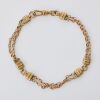 9ct Yellow Gold, Vintage, 20.5cm Oval Belcher Link Bracelet